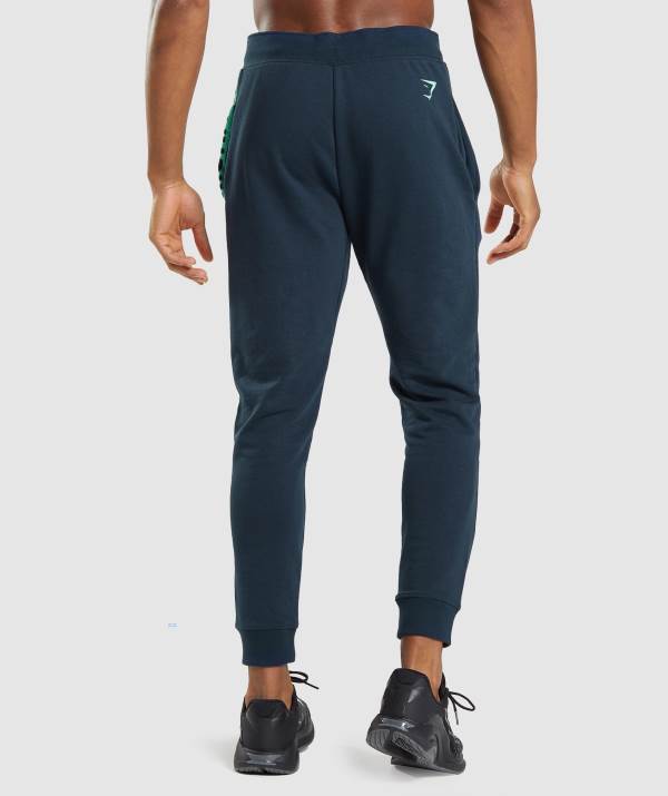 Panske Joggers Gymshark Bold Námornícka Modrá | QM1624930